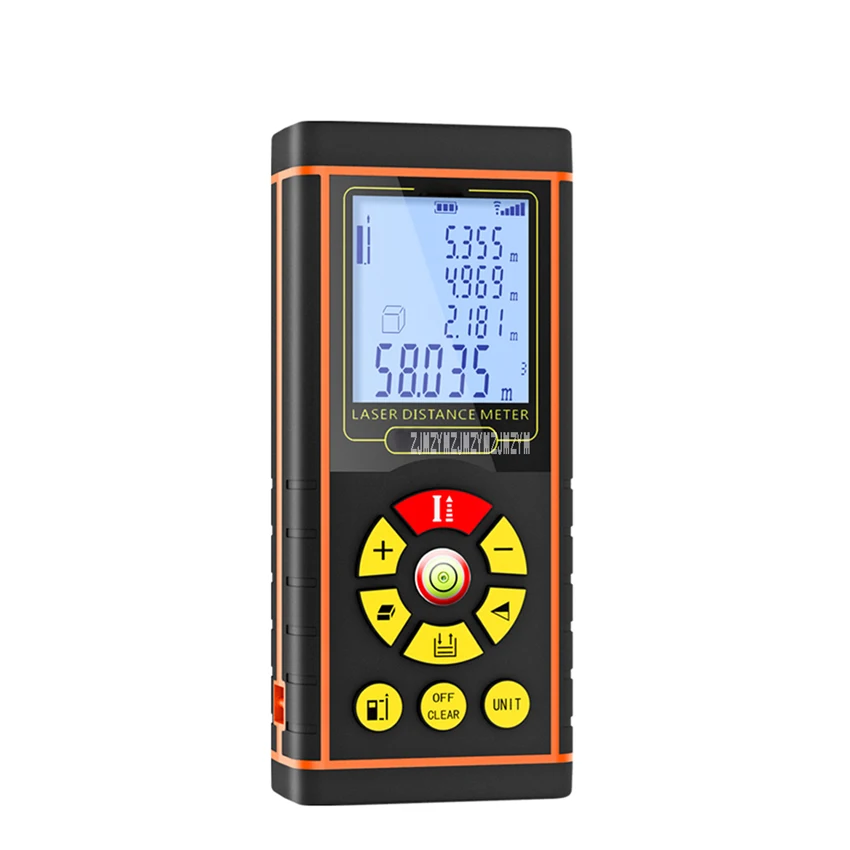 H-40 1.5V * 2 Elektronik Portabel Penggaris Pengukur Jarak Laser Presisi Tinggi Inframerah Genggam Jarak Ukur 0.03-40M