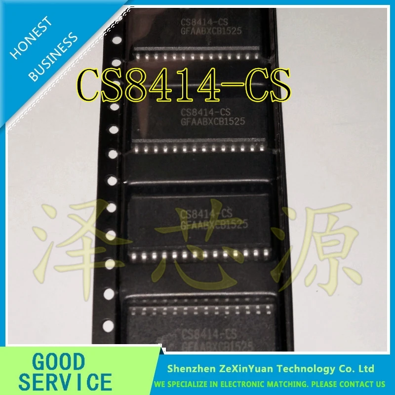 

5PCS/LOT CS8414 CS8414-CS CS8414-CSZ SOP28 DIGITAL AUDIO RECEIVER