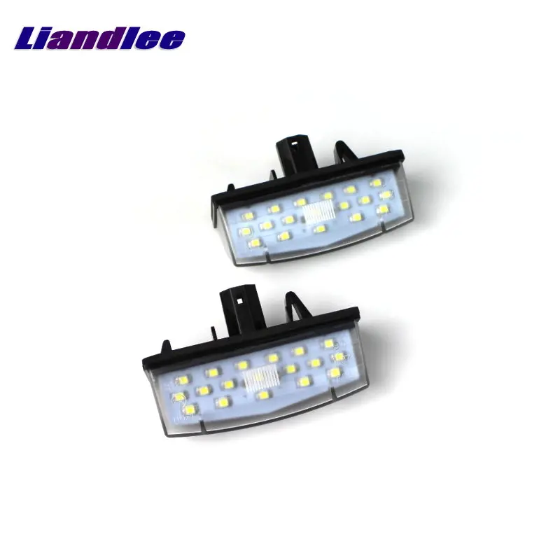 

Liandlee Car License Plate Lights For Lexus NX300h 2014 2015 Auto Number Frame Lamp Bulb LED Illumination Accessories