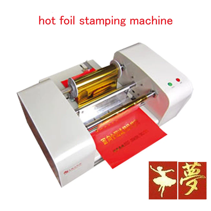 AOTU Hot Foil Stamping Machine Digital Hot Stamping Machine doratura Flatbed Printer Press Machine Tools no paper