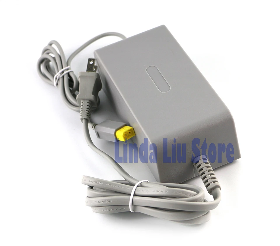 Cable adaptador de cargador de CA de fuente de alimentación de pared para el hogar para consola Wii U WiiU 100-240V DC 15V 5A