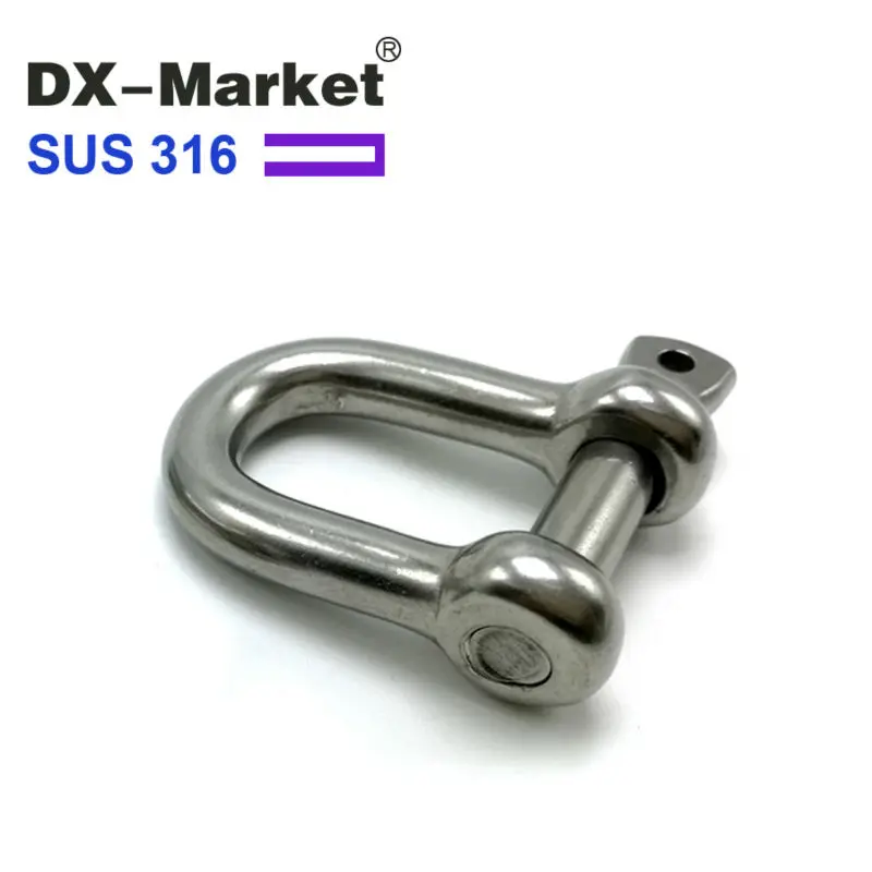 

m28 , 316 stainless steel shackle Rigging sus316 d shackle , sus316 m28 dee shackle