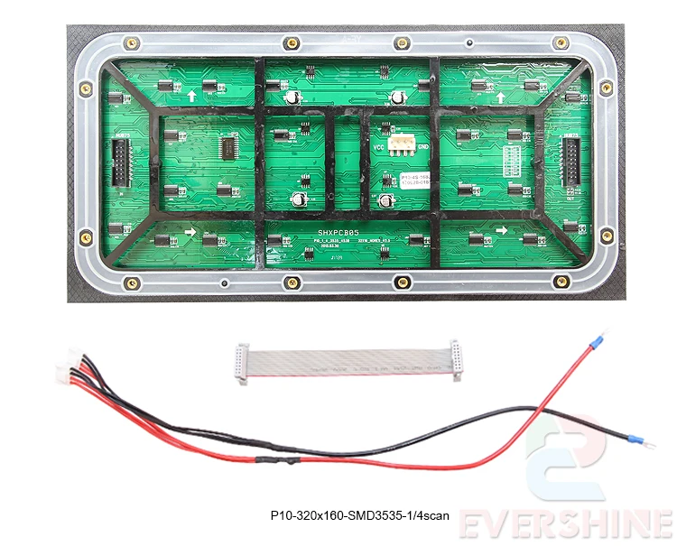 26枚 P10 LED パネル 320x160mm 32x16ピクセル Amazon.co.jp: P10 RGB LEDマトリックスパネル 32X16ピクセル