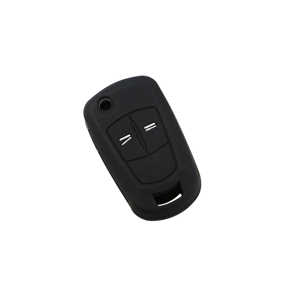 Silicone Car Key Protection Cover Case Fob for Vauxhall Opel Corsa Astra Vectra Signum 2 Button Silicone Remote