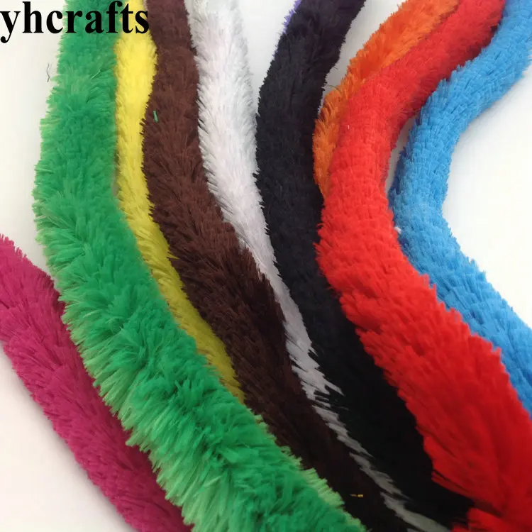 10PCS/LOT.10 color big pipe cleaners Craft material Creativity developing Craft sticks Kindergarten handy work.DIY toys.Wholesal