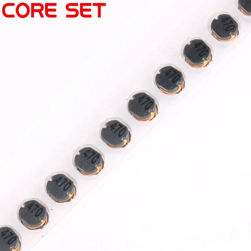 Kit surtido de Inductores de potencia CD75 SMD, Chip de alta calidad, de 13 valores, 2.2UH-470UH, 65 Uds.