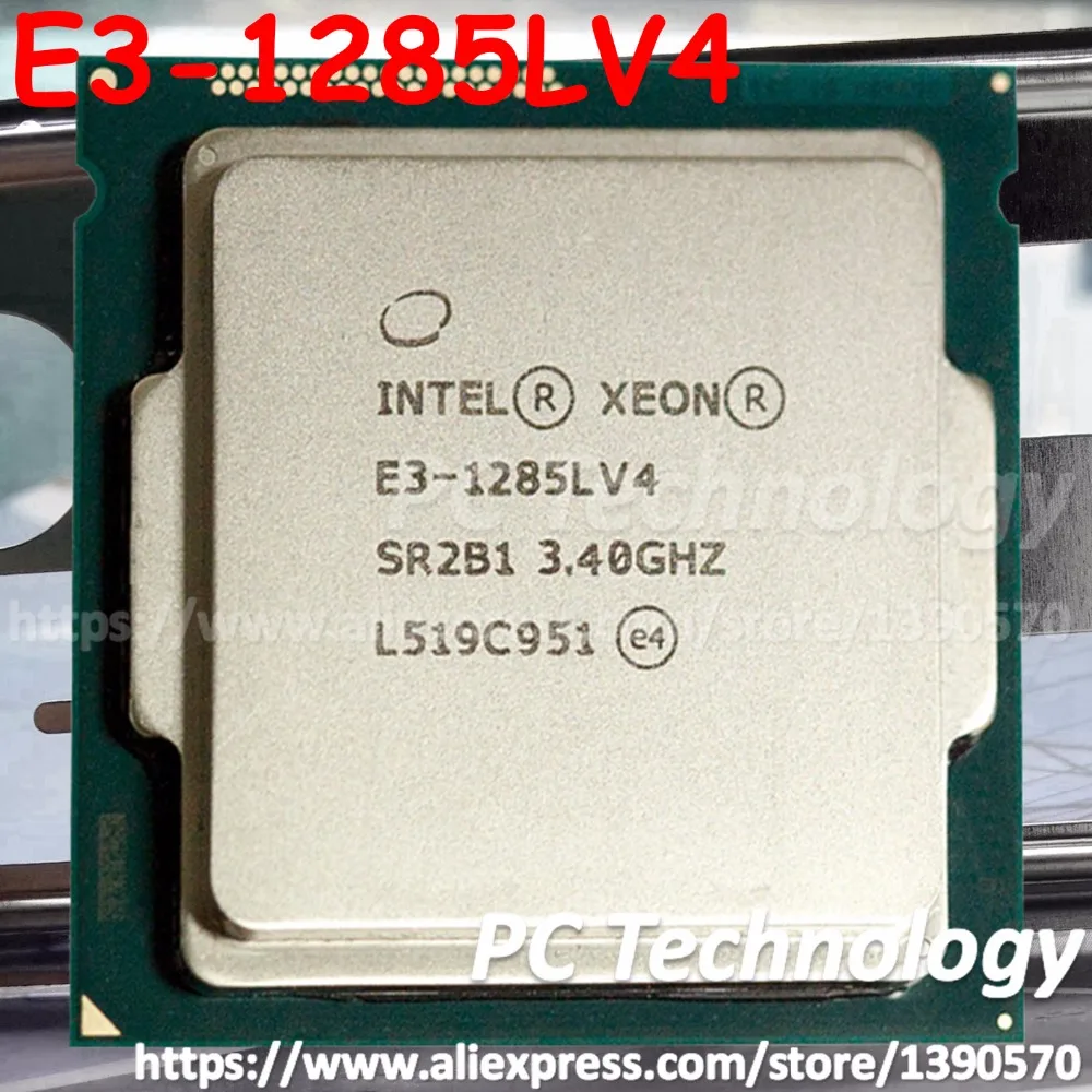 

Original Intel Xeon E3-1285LV4 CPU 3.40GHz 6M LGA1150 Quad-core E3-1285L V4 processor Free shipping E3 1285L V4 E3 1285LV4