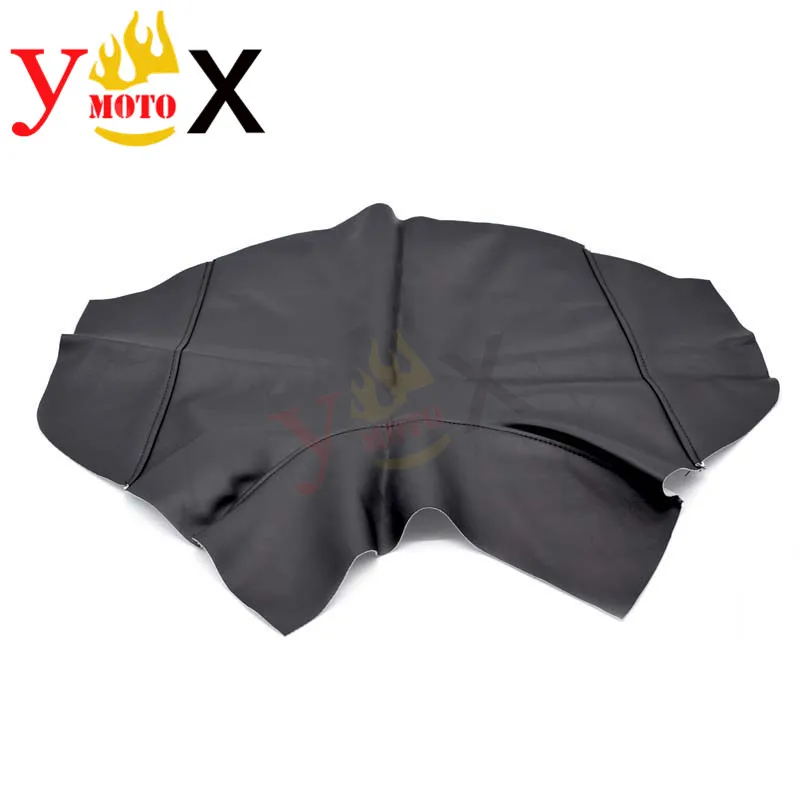 Replacement Thick Black PU Leather Motorcycle Seat Cover Cushion Guard Waterproof For Yamaha VMAX VMAX1200 V-MAX1200 VMAX1200