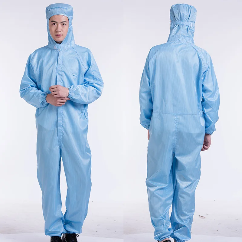 

New 2020 Summer Men And Women With Uniforms Labor Insurance Anti - Static Hooded Dust - Free Dust Suit Overalls Suit