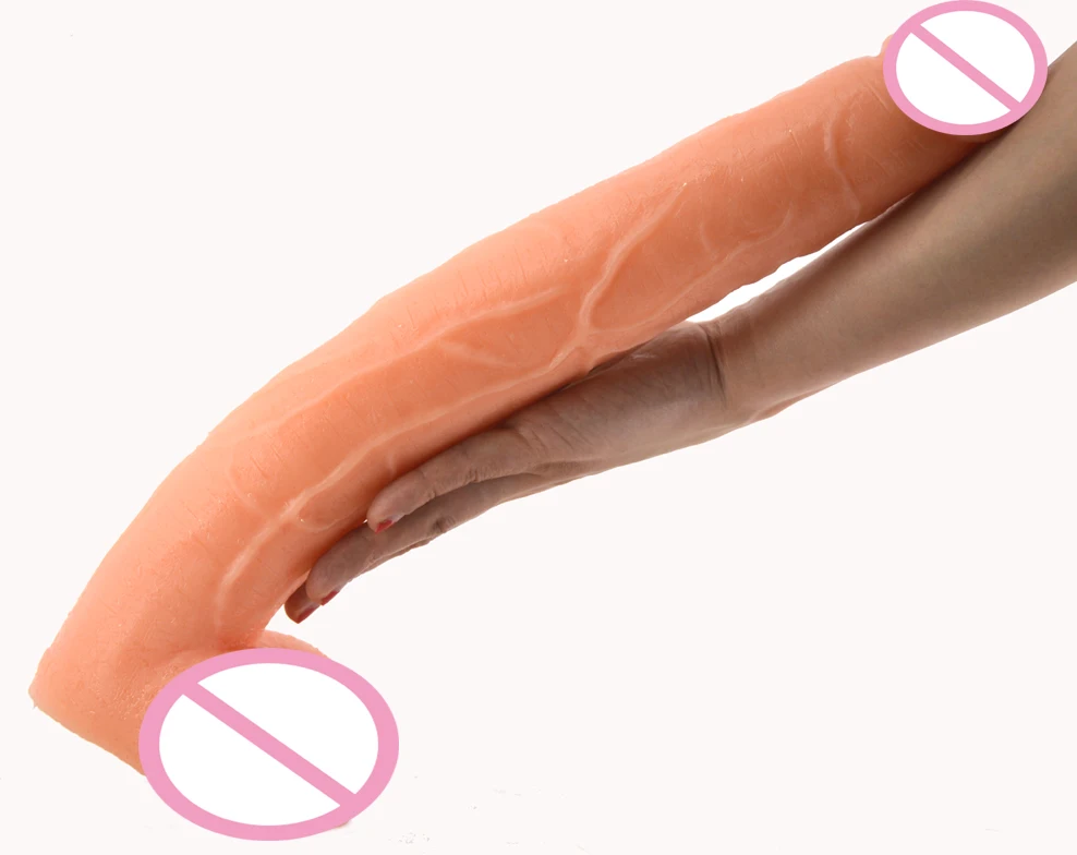 FAAK 15.5 inch super long dildo Big dick horse huge penis realistic sex toys for women vagina stimulate anal stuffed sex shop