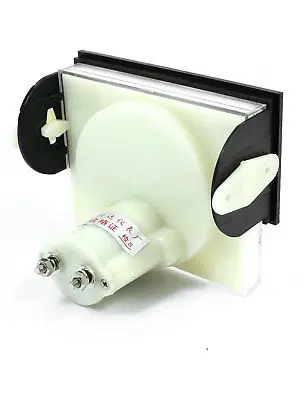 Laboratorio di Rettangolo di Plastica Pannello del Calibro del Voltmetro del Tester di Tensione DC 10 v 69C17