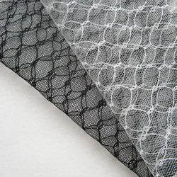 Super Thin White Mesh Fabric Black Transparent French Soft Wedding Dress Tutu Skirt Net Cloth DIY Party Decor Sewing Supplies