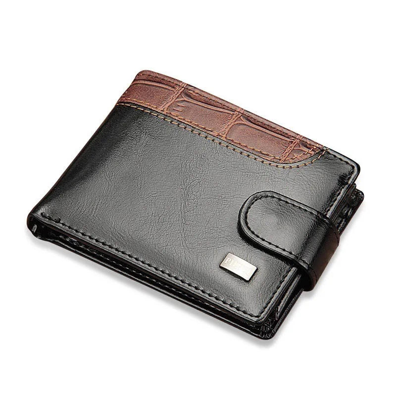 

New arrival Vintage Leather Hasp Small Wallet Coin Pocket Purse Card Holder Men Wallets Money Cartera Hombre Bag Male Clutch