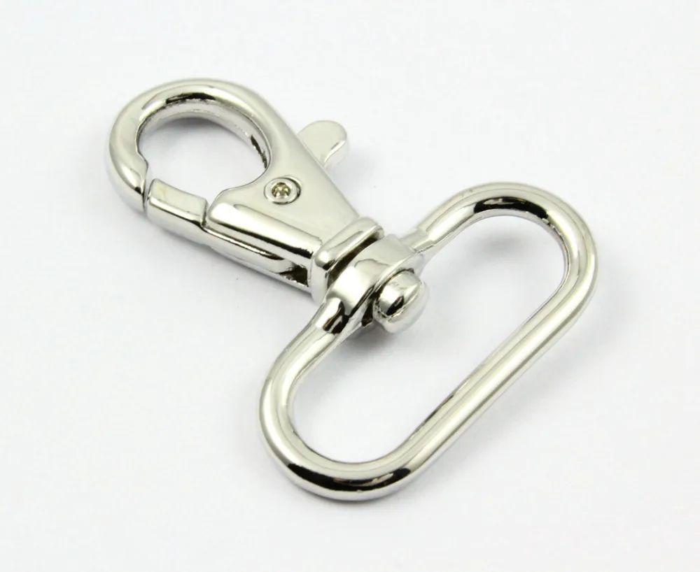 20 Pieces 50x32mm Swivel Snap Hook Metal Lanyard Hook Paracord Lobster Trigger Clasp Clips