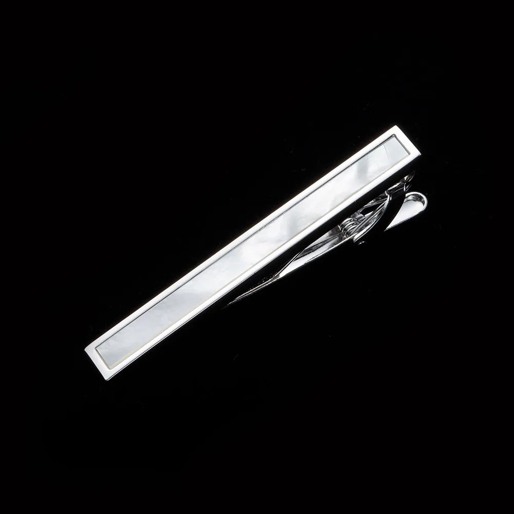 VAGULA Mother Pearl Tie Clip Luxury Men Necktie Tie Bar Designed Clasp Gift Wedding Business Uniform Tie Pin 30