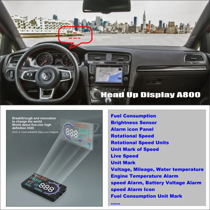 For VW Beetle (A5) 2011-2020 Car Head Up Display Vehicle Virsual Digital Electronic Accessories