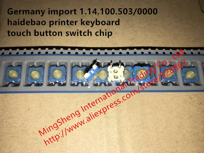 

Оригинальный новый 100% 1.14.100.503/0000 чип сенсорного переключателя клавиатуры принтера