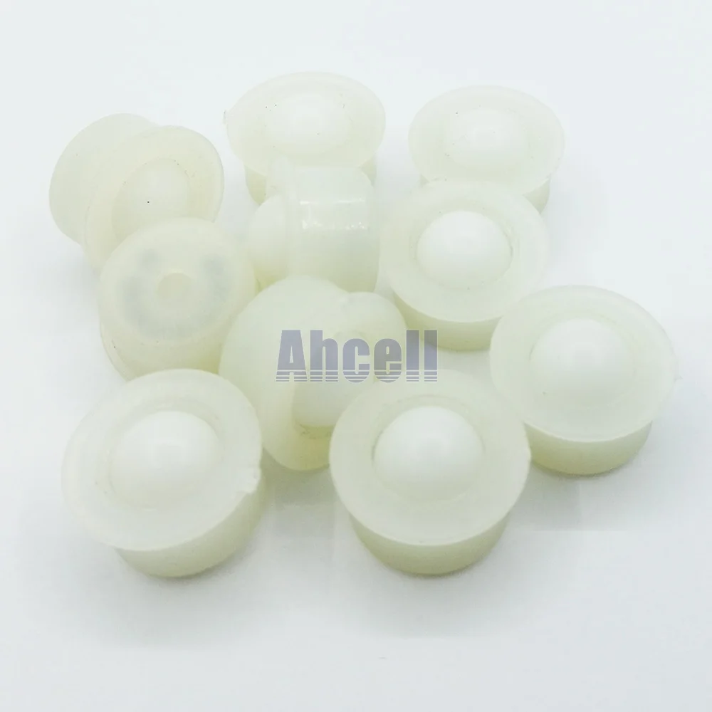 

10pcs NL-8H 8mm Miniature POM Ball Full Plastic bearing transfer ABS Nylon caster roller Smallest Mini NL8H Ball Transfer Unit