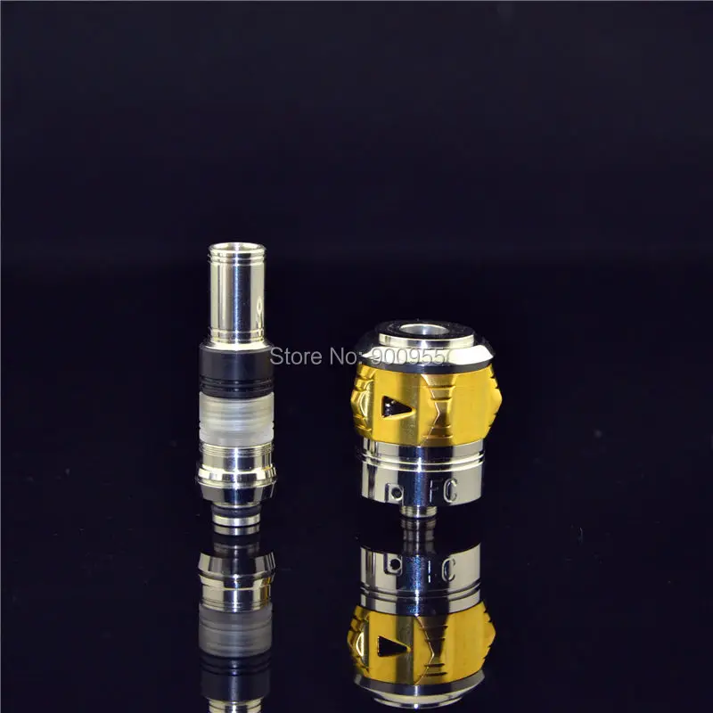 Atomizador de goteo reconstruible Original, acero inoxidable 304, 4 postes para Mod mecánico, Mod 18650, tornillo 510, Bilstar Lotus RDA RBA