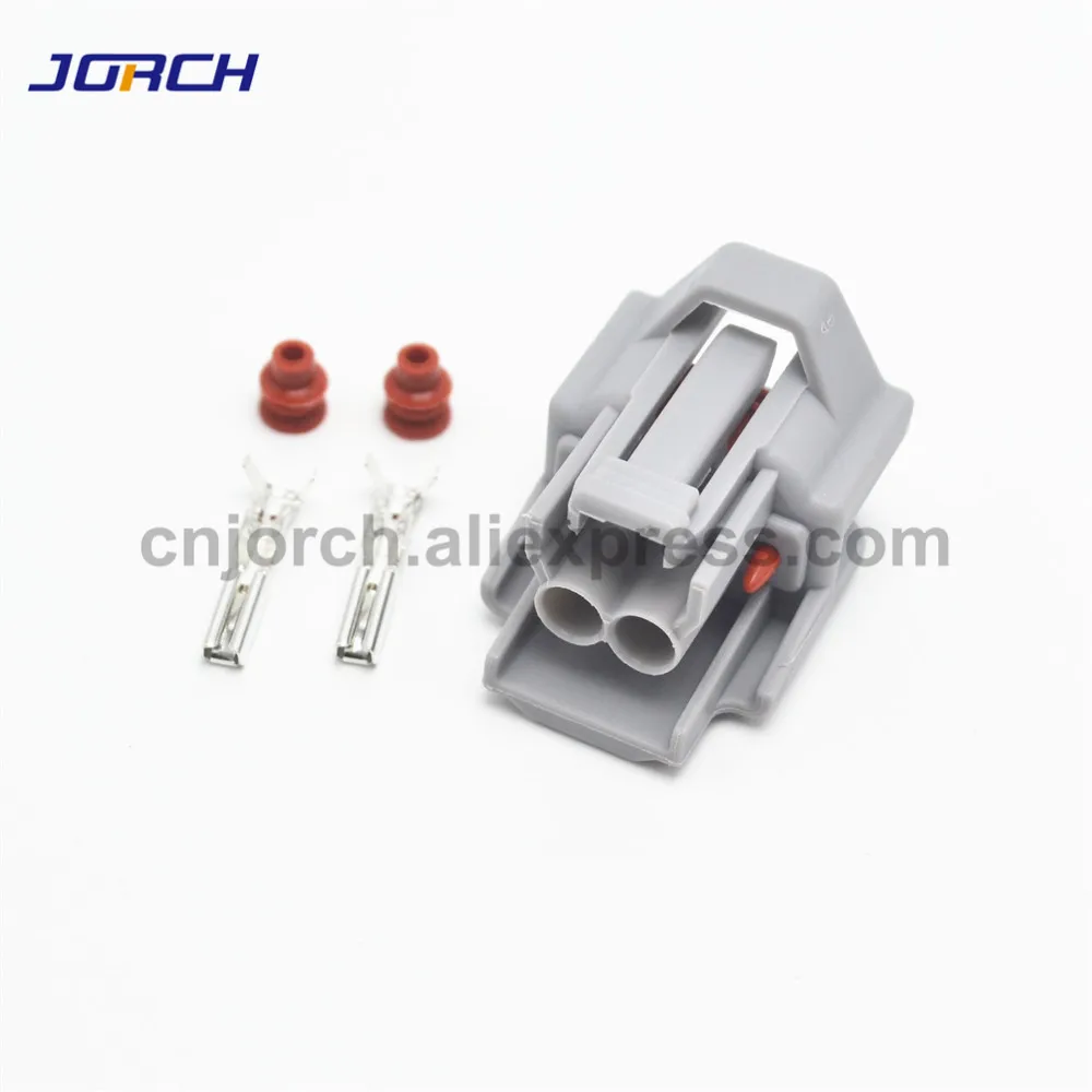 100Sets 2 Pin Nippon Female Fuel Injector Connector Female Connector for Subaru 6189-0060