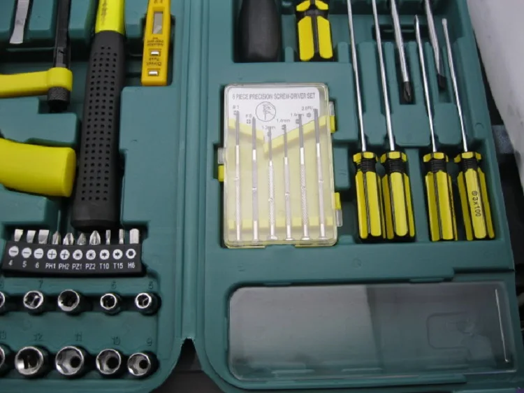 Nuovo 62 pz combinazione Home telecom tools set
