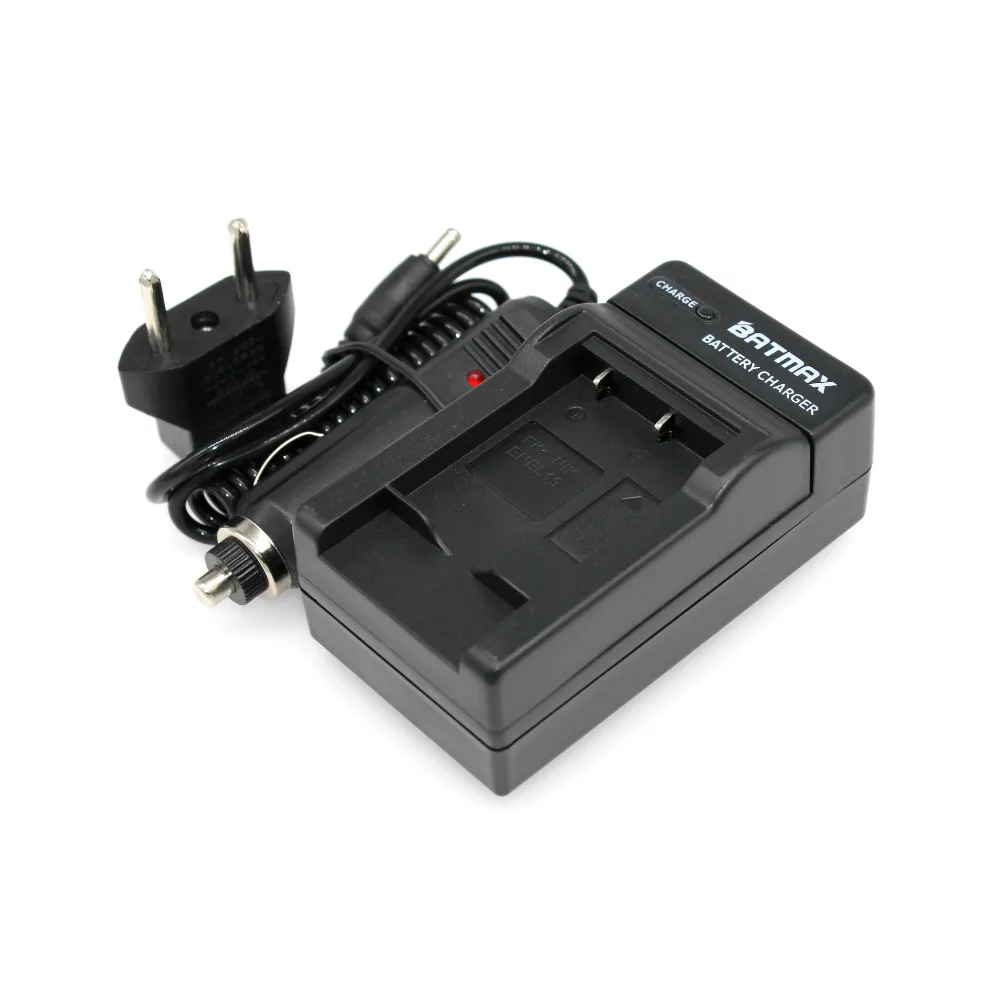 2 Pz 1200 mAh EN-EL19 EN EL19 ENEL19 Fotocamera Batteria & Caricabatteria per Nikon S2500 S100 S2600 S3100 S3200 S3300 S4100 S4200 S4300 S6600