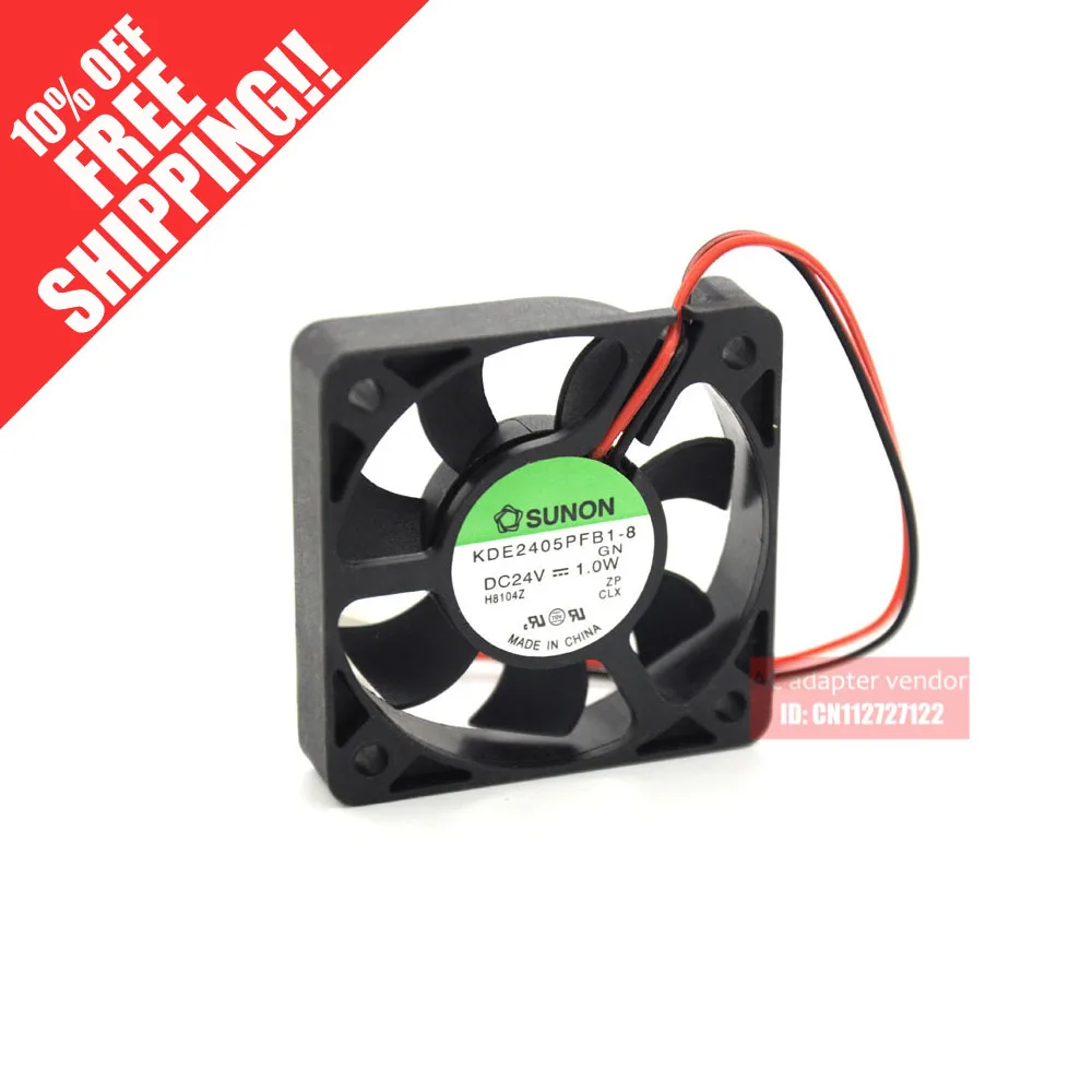 

brand new KDE2405PFB1-8 SUNON DC24V 1.0W 50*50*10 cooling fan