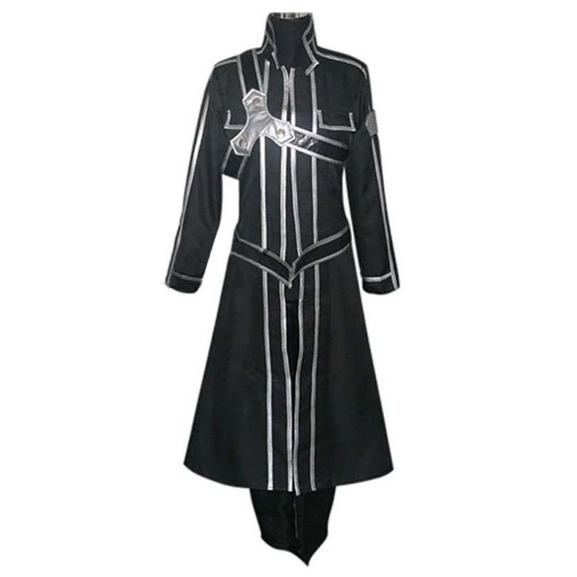 Sword Art Online SAO Sodo Ato Onrain Kirigaya Kazuto Kirito Cosplay Costume Stage Performence Clothes Costume