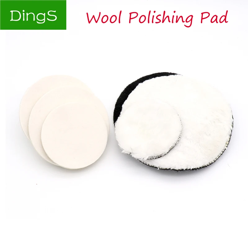 4' 5' 6' 7' Polishing  Buffing Pad Self-adhesive for Auto Car Polishing Wheel Buffer With Drill Adapter Car Removes Scratches