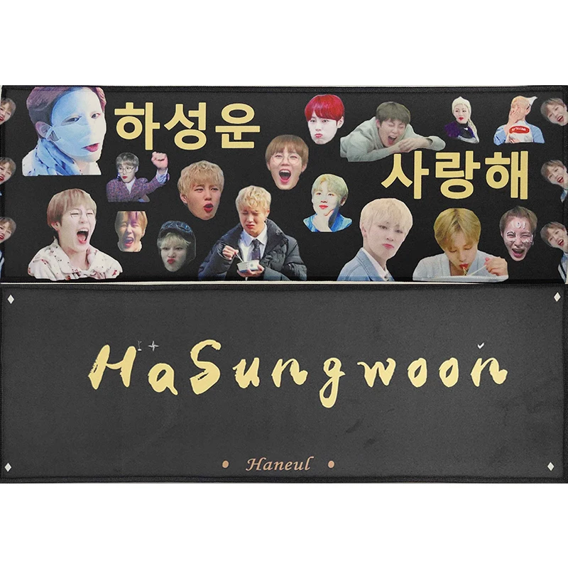 Customized Magic Reflection Double Sided Suede, Korean Idol Cheering, Kpop Fansite, Jungkook, Yunjoong, WAYV, donghyu, MOQ 5Pcs