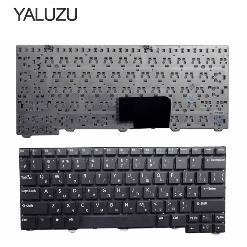 

YALUZU russian Laptop Keyboard for Dell LATITUDE 2100 2000 2110 2120 ZM1 ZM2 RU layout black color new keyboard replacement