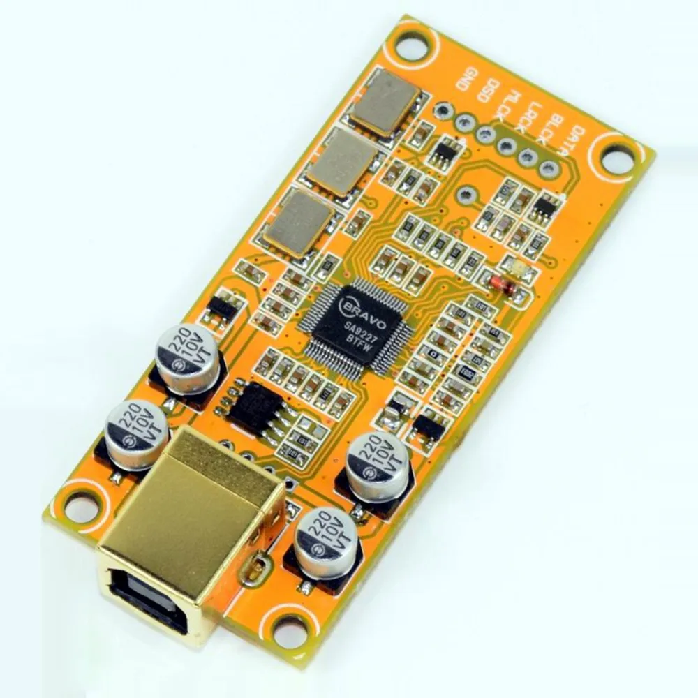 K. GUSS SA9227 384 K 32bit USB dochter kaart DSD256