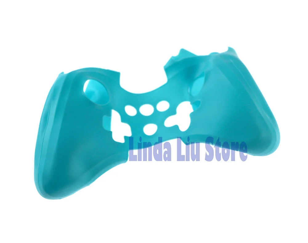 10PCS Colorful Soft Silicone Skin Case Cover silicone case For Nintendo WIIU PRO Wii U Pro controller
