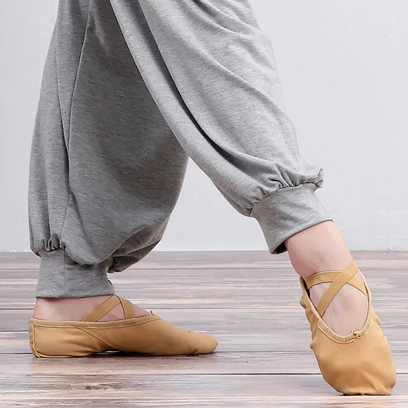 Pantalon bouffant pleine longueur pour femme, danse du ventre, danse du ballet, yoga, hommes et femmes