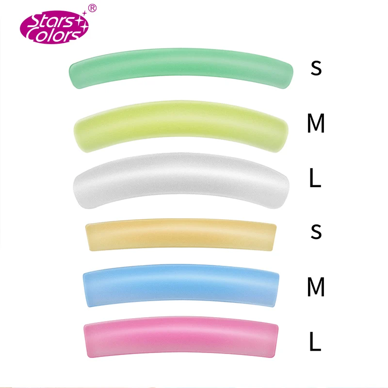 

10 пакетов (60 пар) разноцветные плоские и завитые искусственные многоразовые силиконовые перманентные Стержни ресницы подтягивающие наклейки изгиб макияж