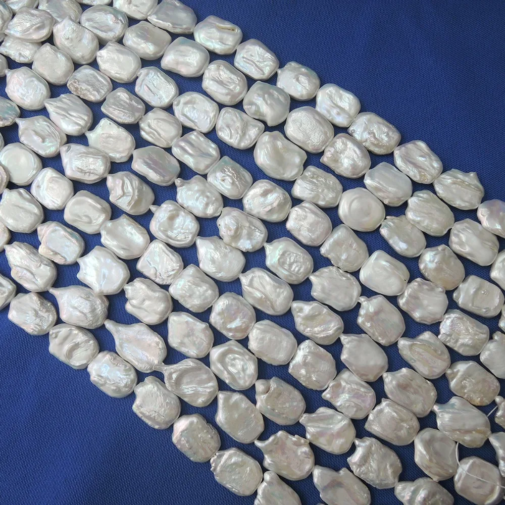 

pearl beads,100% Nature freshwater loose pearl with rectangle baroque shape, BIG rectangle shape pearl .