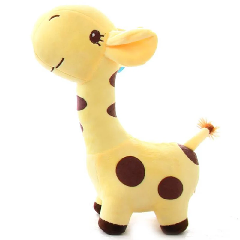 18*8CM New Kawaii Plush Giraffe Stuffed Animal Cartoon Doll Soft Cute Plush Funny For Kid Baby Children\'s Birthday Gift Toy