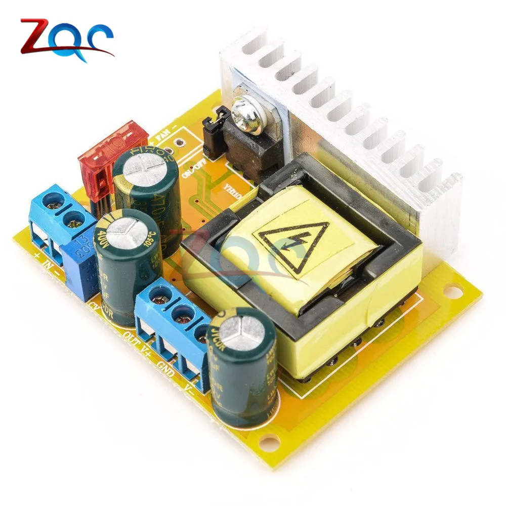 ZVS High Voltage DC-DC Boost Converter Board  DC8V-32V to DC ±45V-390V Adjustable Capacitor Charging Power Supply Module