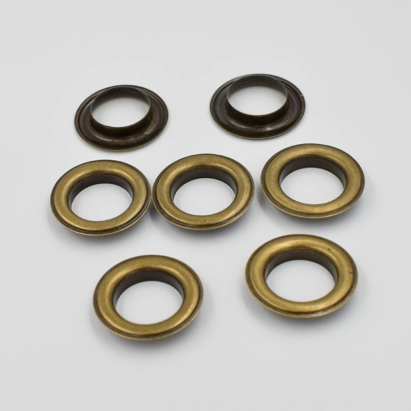 (30 pieces/lot) Inner Diameter 20 mm Metal Atmospheric Eyelets Shoe Box Holes Canopy Cloth Drawstring Eyelets Buckle Rivet