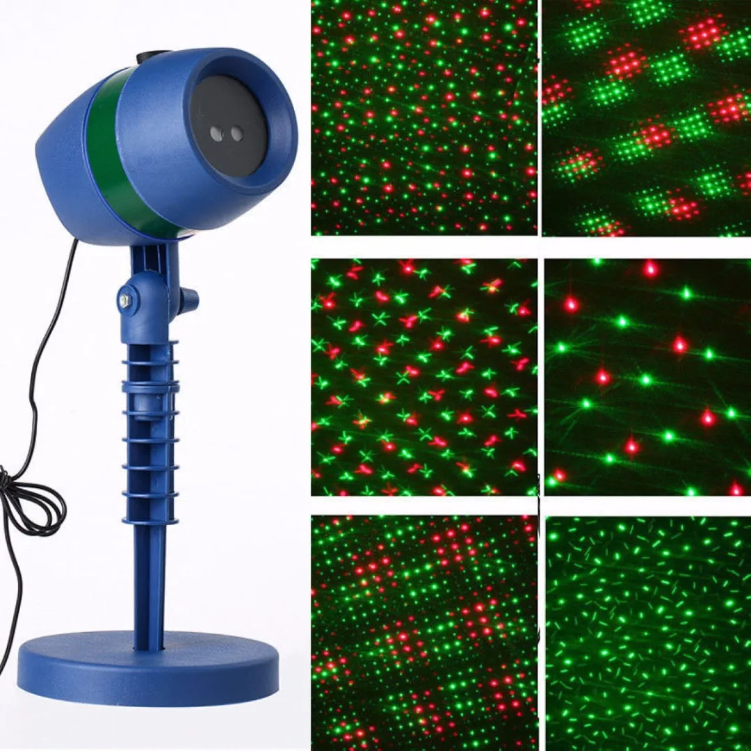 

New Laser Light Projection Outdoor Garden Laser Projector Moving Light Christmas