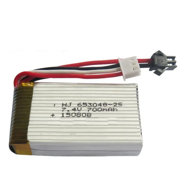 7.4v 750m Lipo Battery For MJXRC X600 U829A U829X X600 F46 X601H JXD391 FT007 Lipo Battery 7.4 V RC toy parts 2pcs/lot