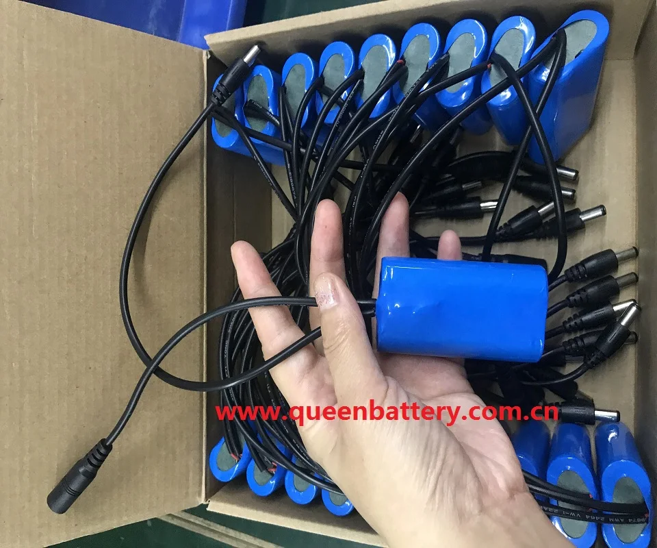 

7.2v 7.4v 2s1p 18650bd 18650mh1 bd mh1 battery pack 3200mAh with pcb with dc 5.5x2.1