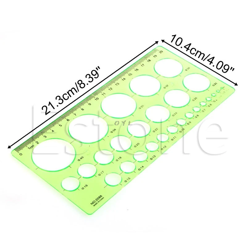Quilling Ruler Template Tool Kit Circle Size Origami Paper Quilled Creat Too