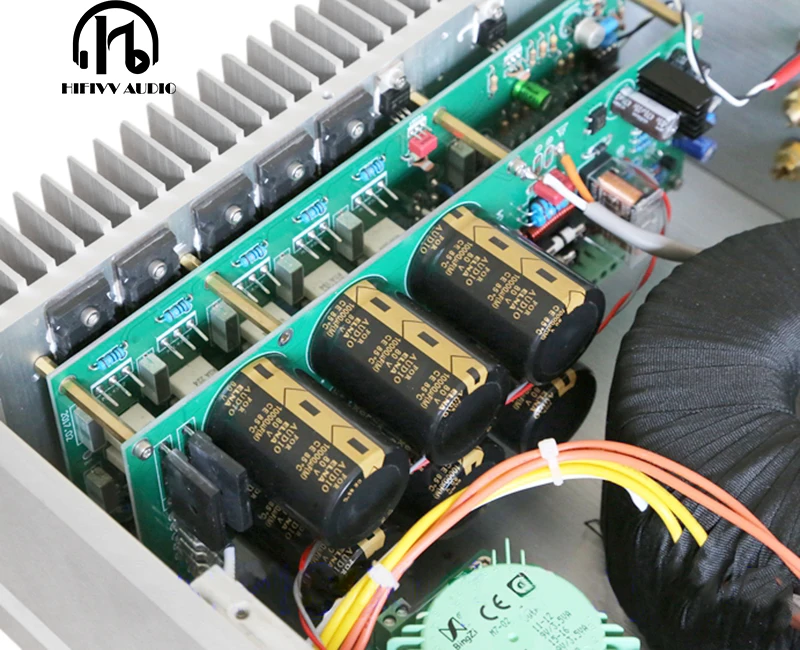 Mới Xong Kênh Đôi Bộ Khuếch Đại Công Suất MJL4281A MJL4302A HIFI Khuếch Đại 400W + 400W