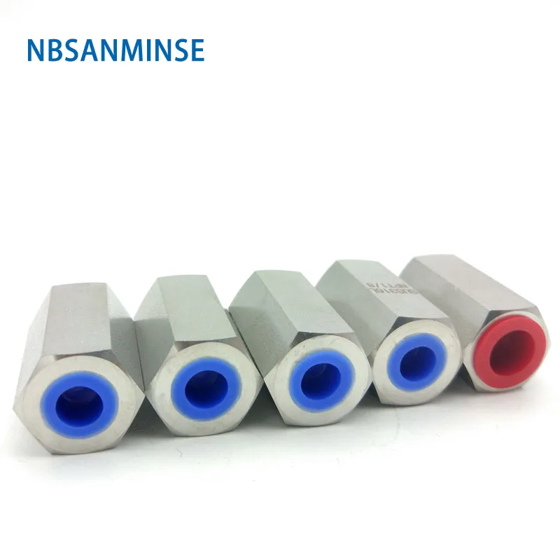 

RHCG 1/8 to 1 Reducing Hex Coupling Stainless Steel SS316L Tube Plumbing Fitting hard pipe fitting NBSANMINSE