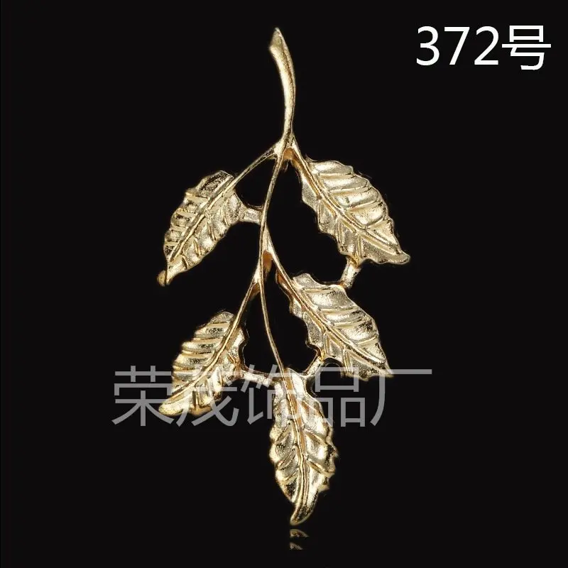 

50pcs Charms leaf branch 21*42mm Gold/Silver Plated Zinc alloy pendant fit,,DIY for bracelet necklace