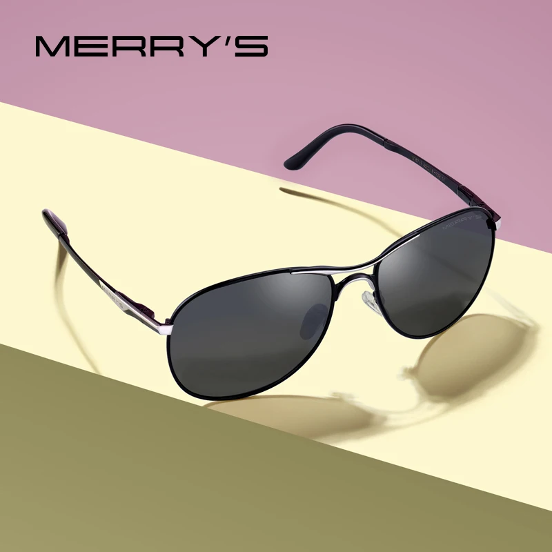 

MERRYS DESIGN Men Classic Polarized Sunglasses Men Pilot Sunglasses For Driving Luxury Shades UV400 S8712N