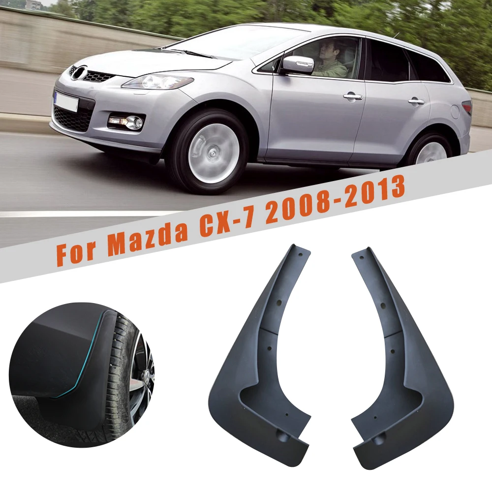 

Брызговики задние передние для Mazda CX7 CX-7 2008-2013, 2 шт.