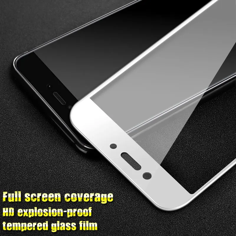 3D Full Tempered Glass for Xiaomi redmi 4x Redmi 4X glass Protector Film For xiaomi Redmi4x glass Full cover for Redmi 5A 4A