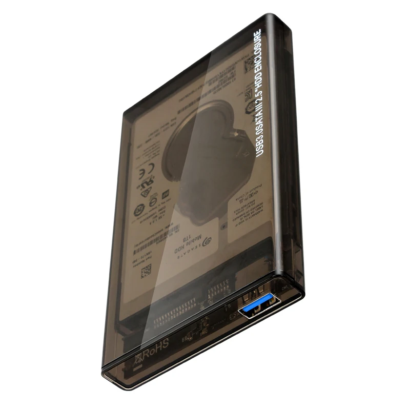 2.5 HDD Trường Hợp SATA để USB 3.0 Adapter Bên Ngoài Bao Vây Ổ Cứng cho SSD Đĩa HDD Box Trường Hợp HD 2.5 SSD Trường Hợp SATA để USB